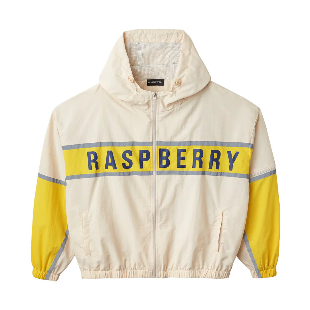 Cream Windbreaker Jacket – Gallery Raspberry Hills Vintage Style