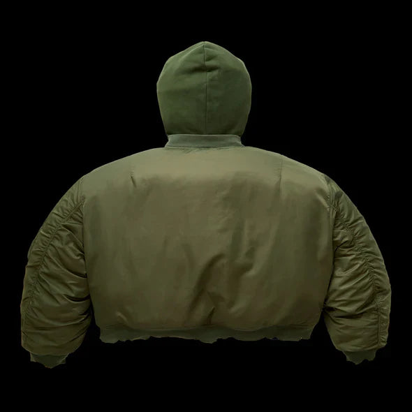 Vintage GV Gallery Bomber – Army Edition Classic Streetwear Fit