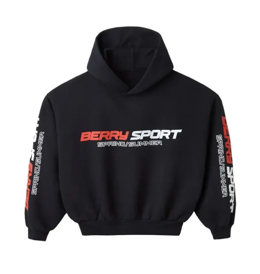 Berry Sport Cropped Hoodie – Gallery Vintage Inspired Activewear