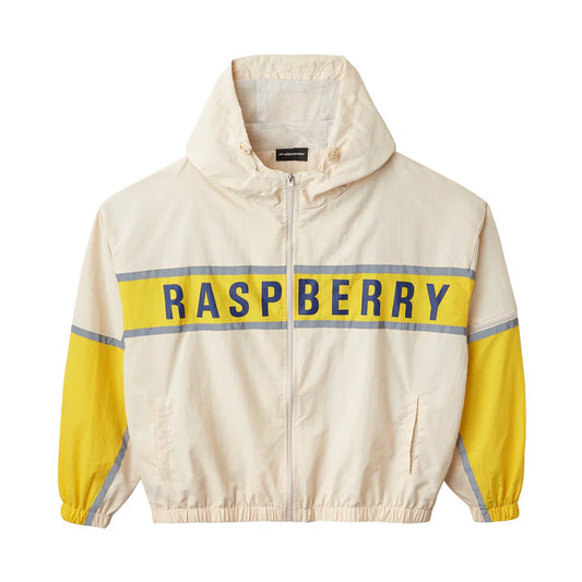 Cream Windbreaker Jacket – Gallery Raspberry Hills Vintage Style