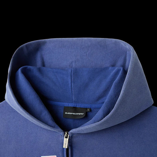Vintage Gallery Hoodie – Raspberry Hills VIP Zip Up Oversized Fit