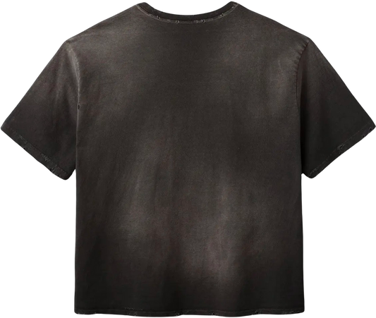 Code 77 Black Graphic Tee – Vintage Raspberry Hills Urban Style