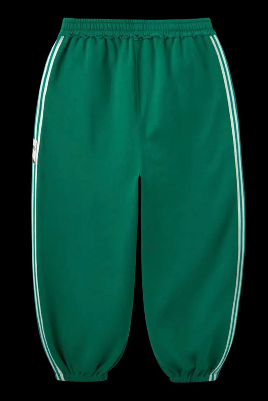 Raspberry Hills Green Lil Leon Scrunch Sweatpants – Gold Vintage Gallery Edition