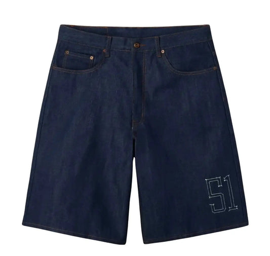 Vintage Gallery Shorts – Raspberry Hills Ichiro Raw Denim Streetwear Style